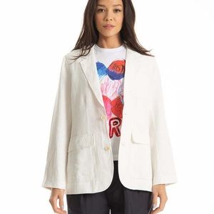 Alex Mill Suitish Blazer in Ecru